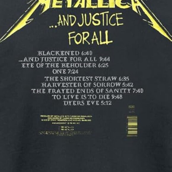 Metallica and Justice for All T shirt - Picture 3 of 3